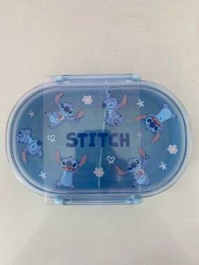 Stitch Blue Bento Lunch Box